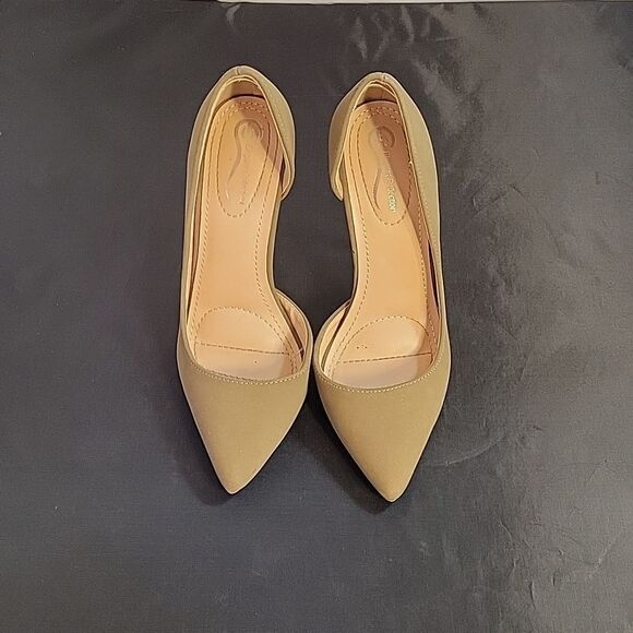 ELEGANT COLLECTION SOFINE HIGH HEEL STILETTOS D'ORSAY POINTED - Picture 2 of 12